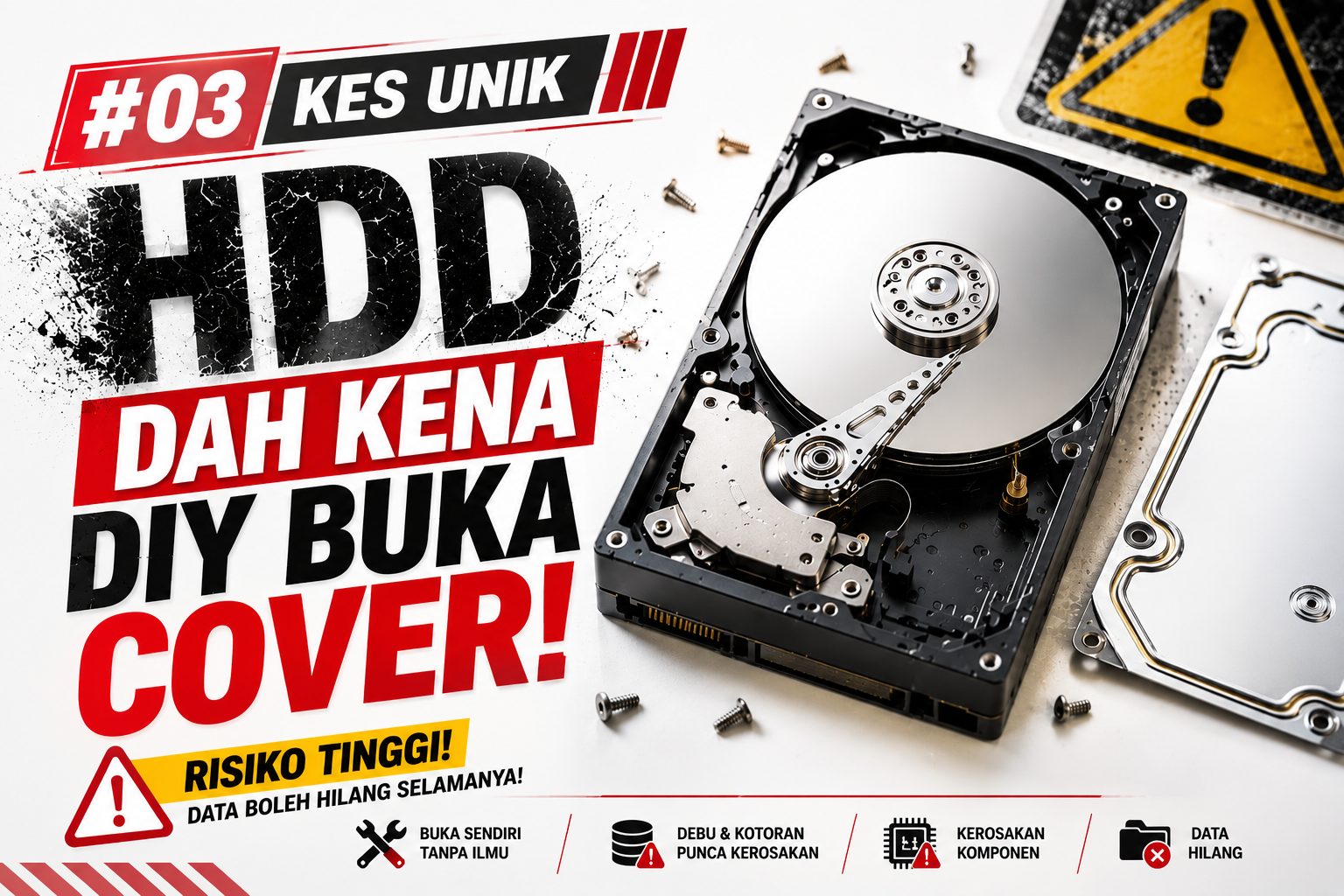 Kes 03 — Hard Disk DIY